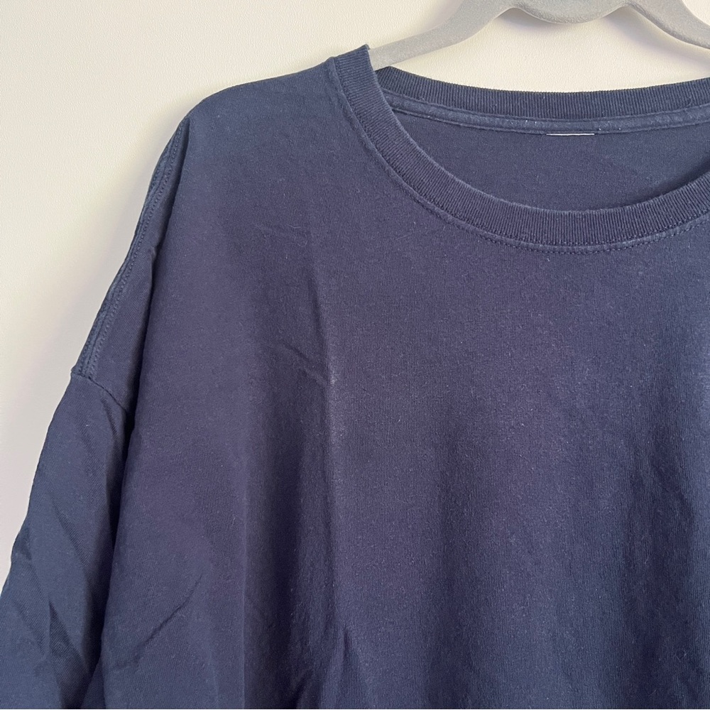 Chevrolet Let The Good Times Roll Vintage Drive In Station T-Shirt Navy Blue - Picture 6 of 6